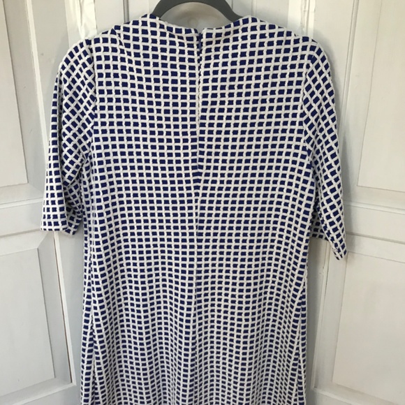 Tyler Boe Blue and White Checkered Dress - Picture 9 of 13